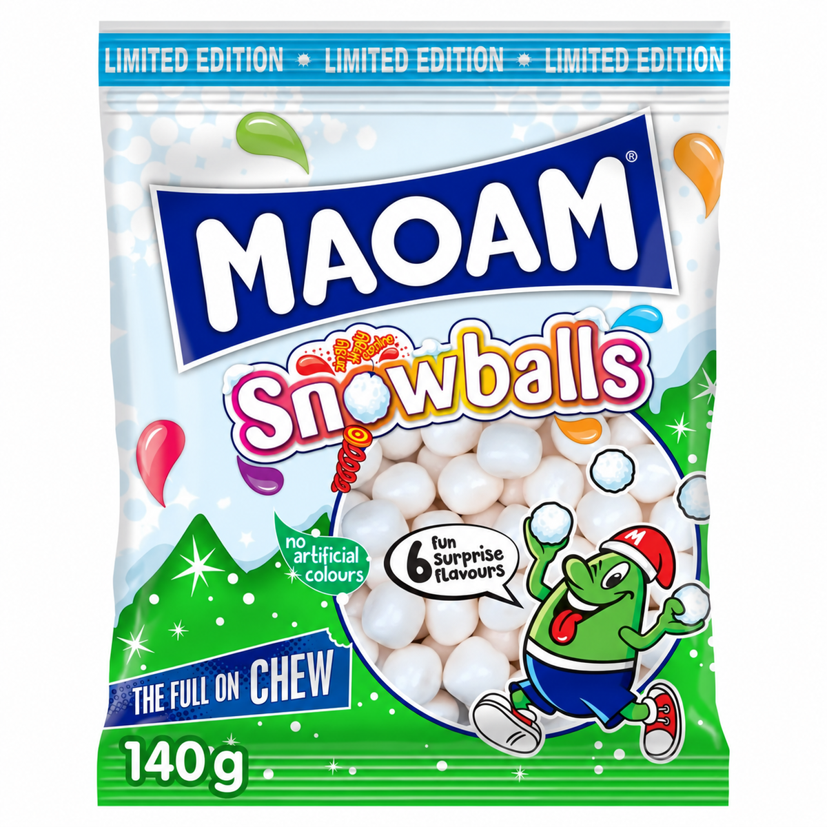 MAOAM Snowballs Limited Edition 140 g