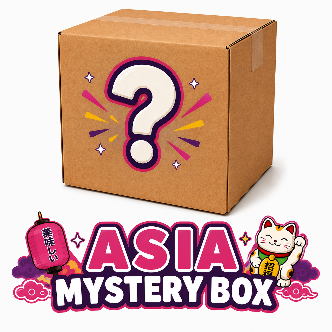 Asia Mystery Box – til en verdi over 640 kr