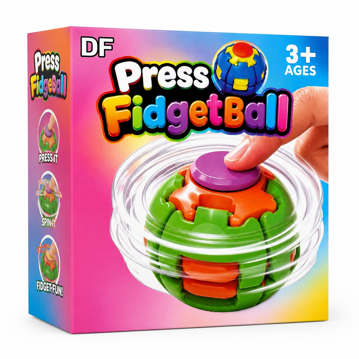 Fidget Ball 3D Spinner