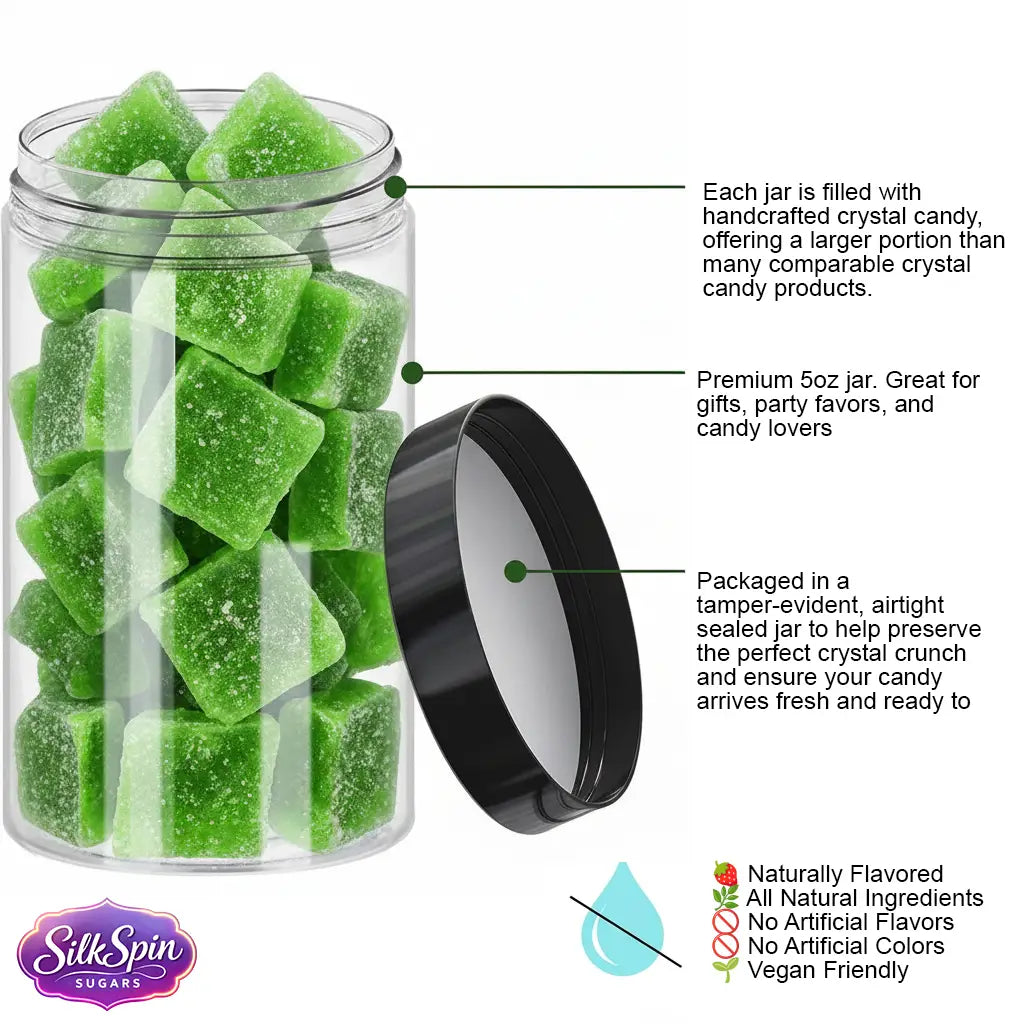 Japanese Crystal Candy Cubes Watermelon 142g