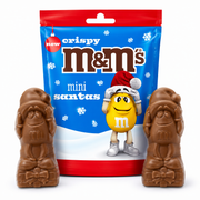 M&M’s Mini Crispy Santa Bag 55g