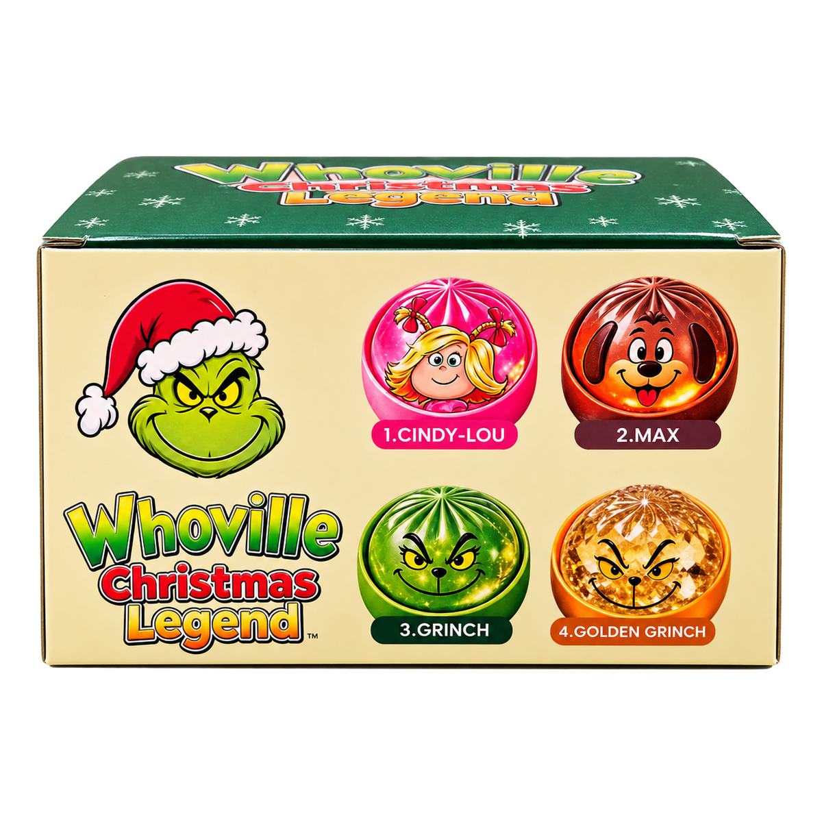 Mystery The Grinch Squishy Dumpling - Limited Edition 2026