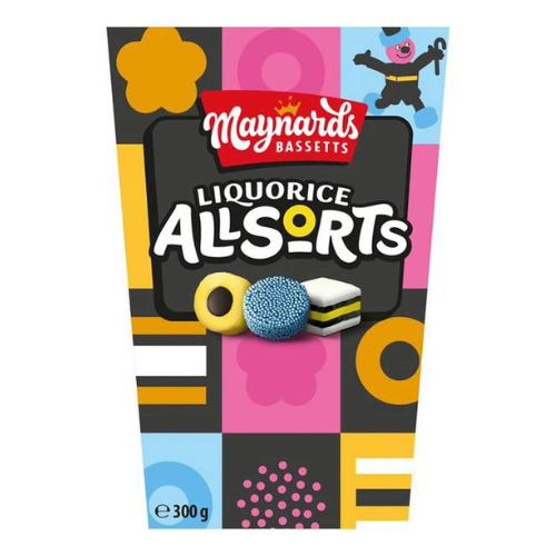 Maynards Bassetts Liquorice Allsorts 300 g