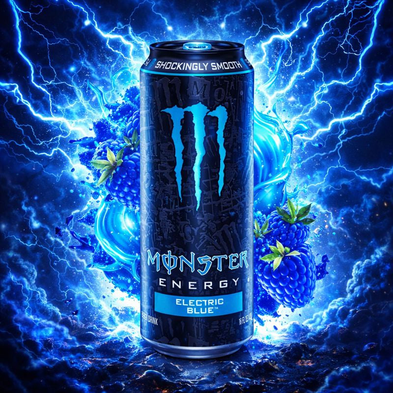 Monster energy electric blue 473ml