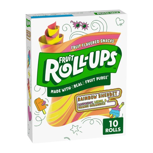 Fruit Roll-Ups Rainbow Sherbet 141 g